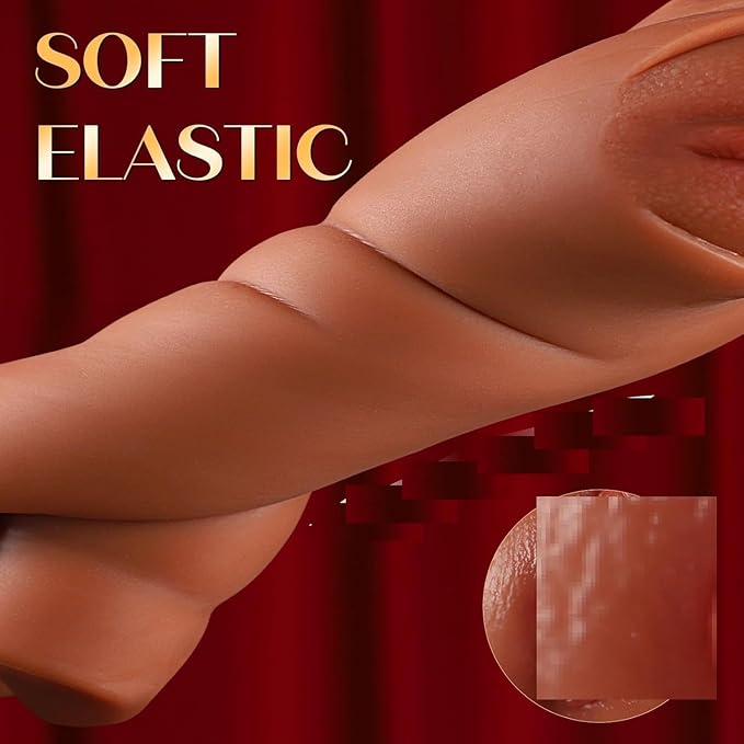 Realistic Pocket Pussy for Men with Two Texture Fleshy Channels | Light Sex Doll