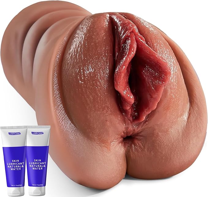 Realistic Pocket Pussy for Men with Two Texture Fleshy Channels | Light Sex Doll