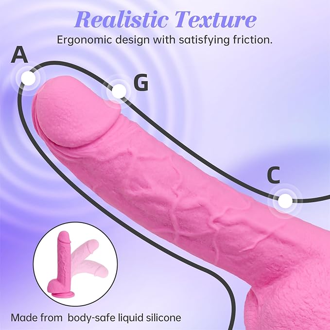 Realistic Liquid Silicone Strap On Dildo with Adjustable Harness Kit
