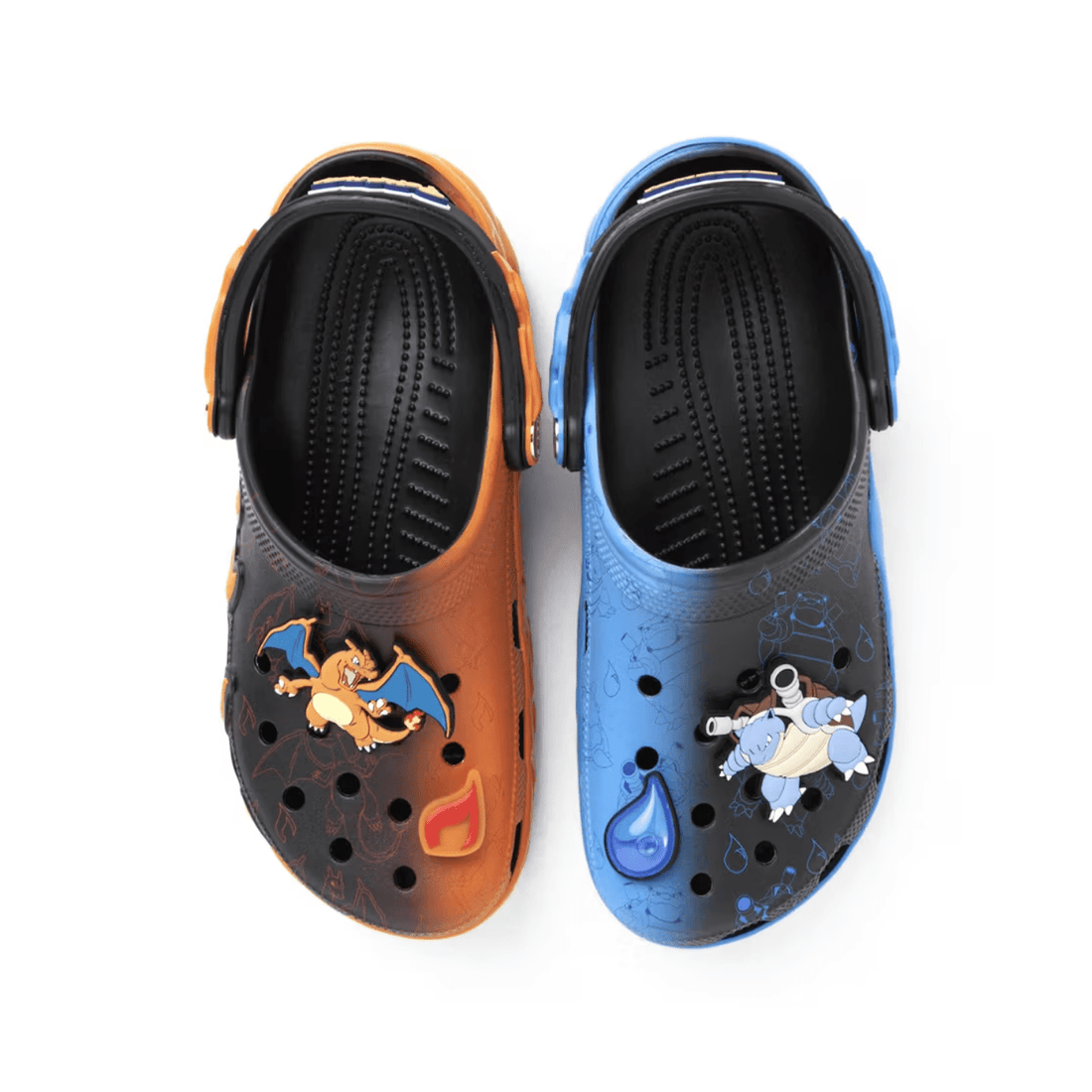 Crocs Classic Clog Pokémon Charizard vs. Blastoise