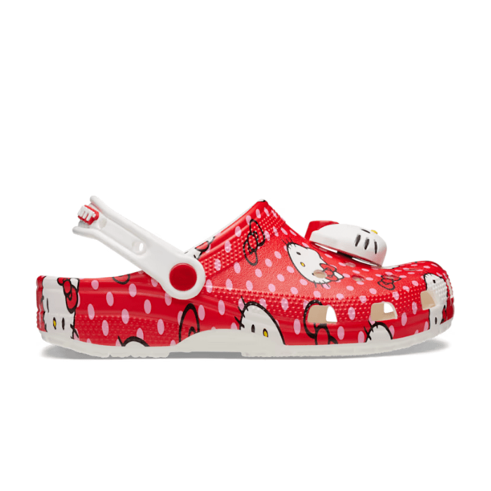 Crocs Classic Clog Hello Kitty Red Polka Dots