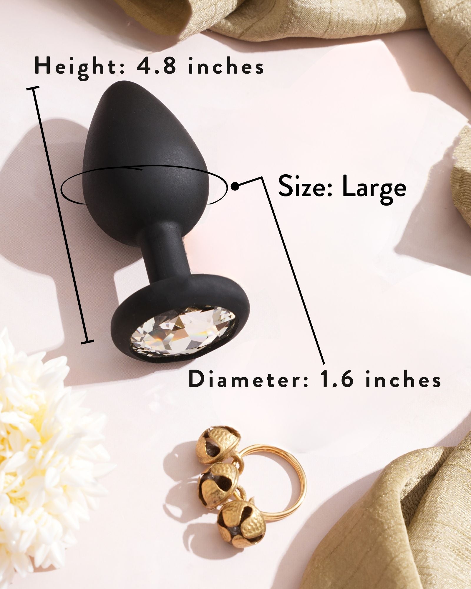 Sangya Omega Plug: Superior Medical Grade Silicone Butt Plug for intense Pleasure